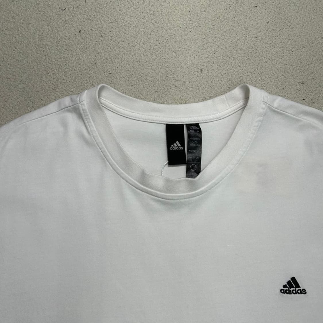 ADIDAS 사이드 삼선 오버핏 반팔 2XL 상품이미지5