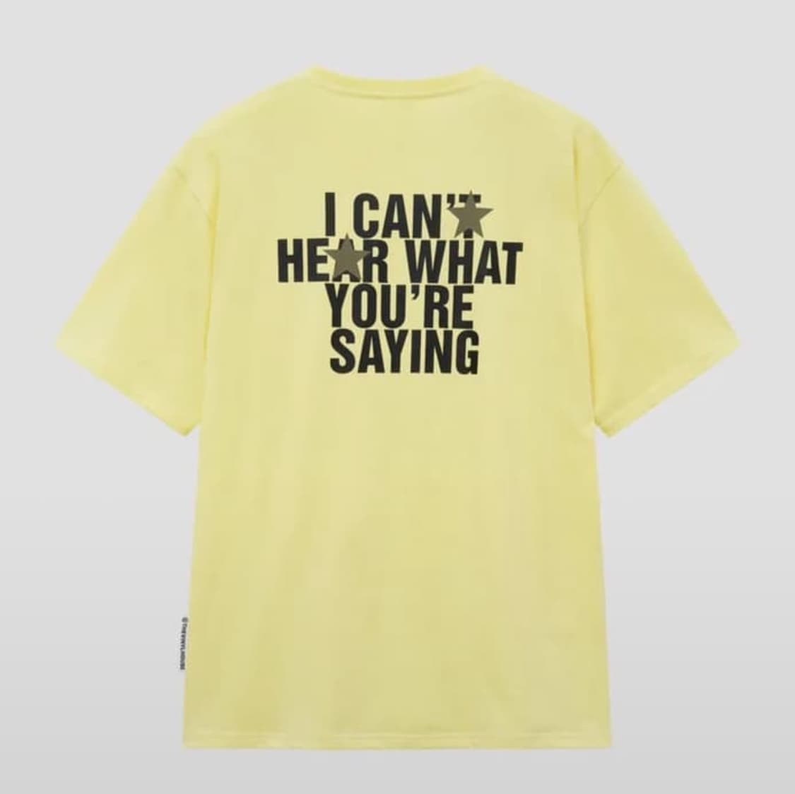 💎급처💎더바이닐하우스 STAR TEE YELLOW (M) 상품이미지1