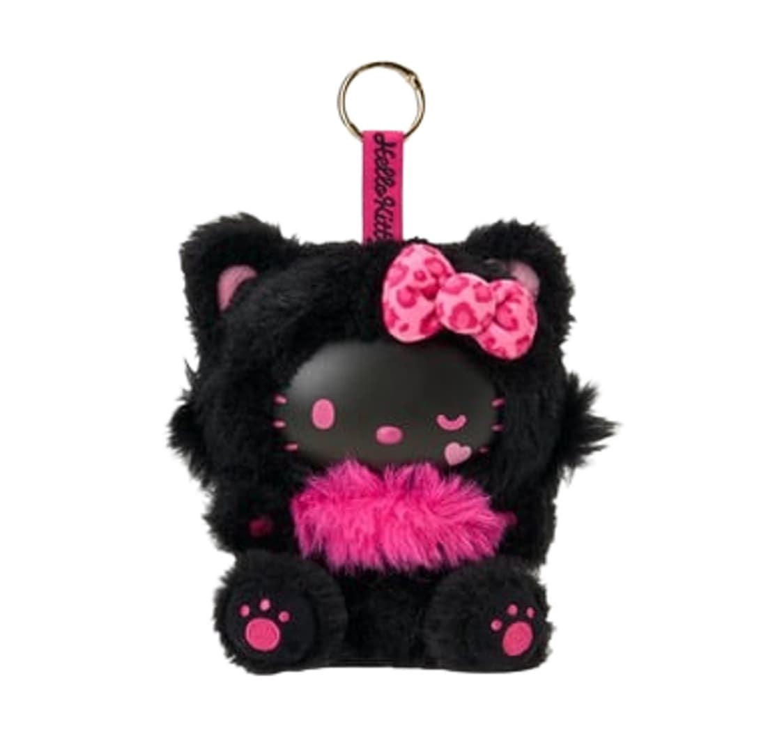 산리오 헬로키티 키티 파인 페이스캣 블랙 상품이미지1