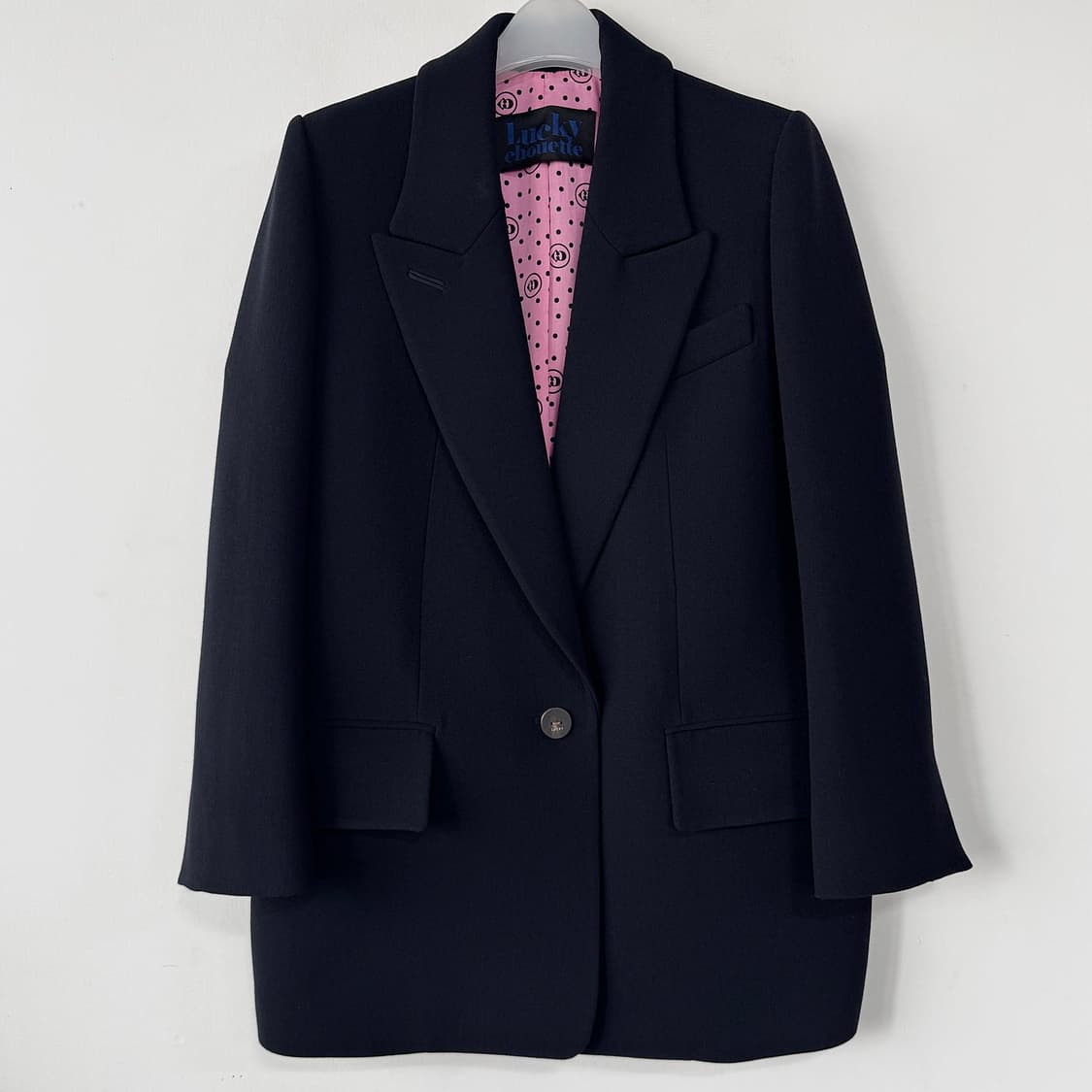 럭키슈에뜨 울 블렌드 싱글 자켓 상품이미지1