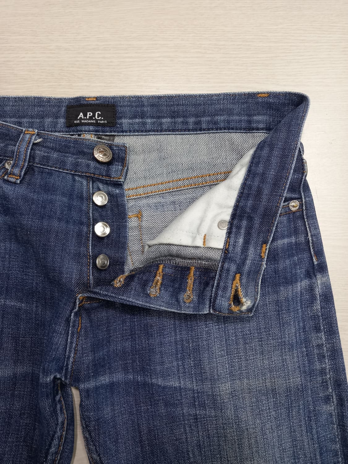 28 A.P.C 셀비지 데님팬츠 28-861 상품이미지6