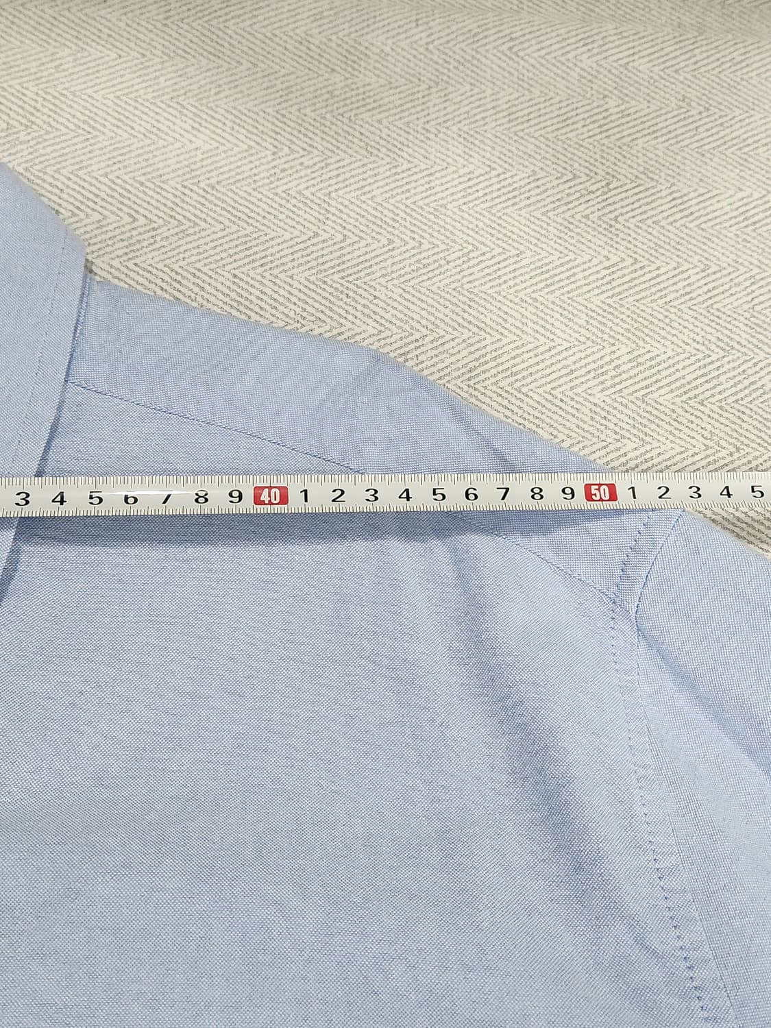 [M] 라퍼지 스토어 아워맨 코튼 오버핏 셔츠 스카이블루 상품이미지10