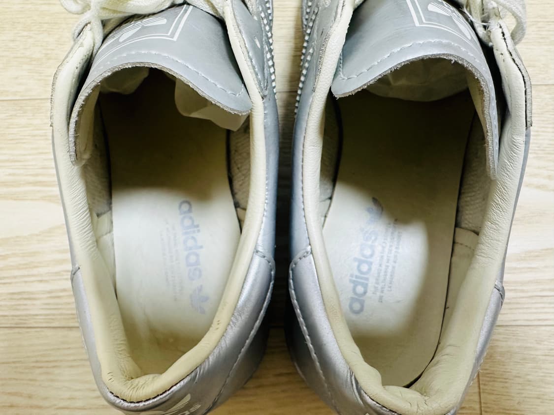 슈퍼스타 80s 메탈토 실버 팝니다 상품이미지8