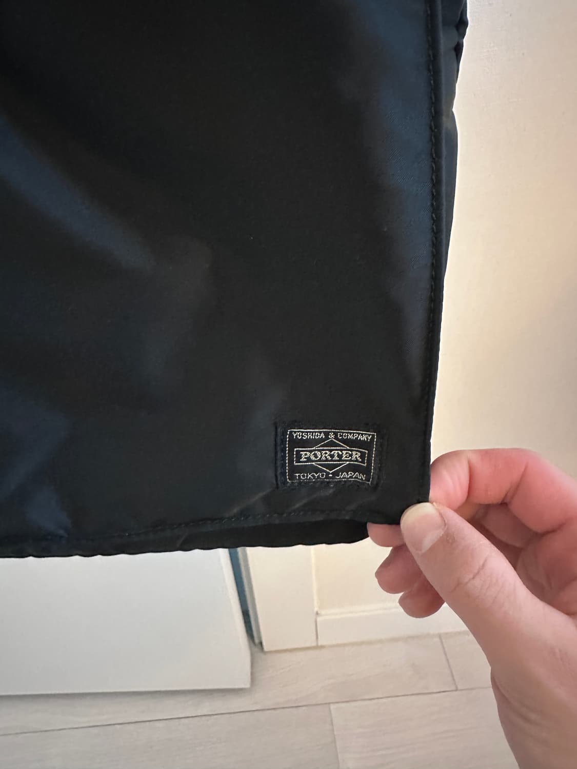 포터 탱커 토트백 블랙 PORTER TOTE BAG 상품이미지3