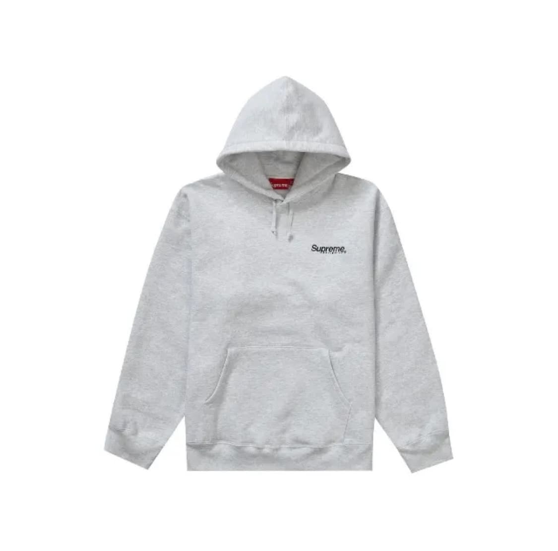 슈프림 월드와이드 후드 애쉬그레이 상품이미지1