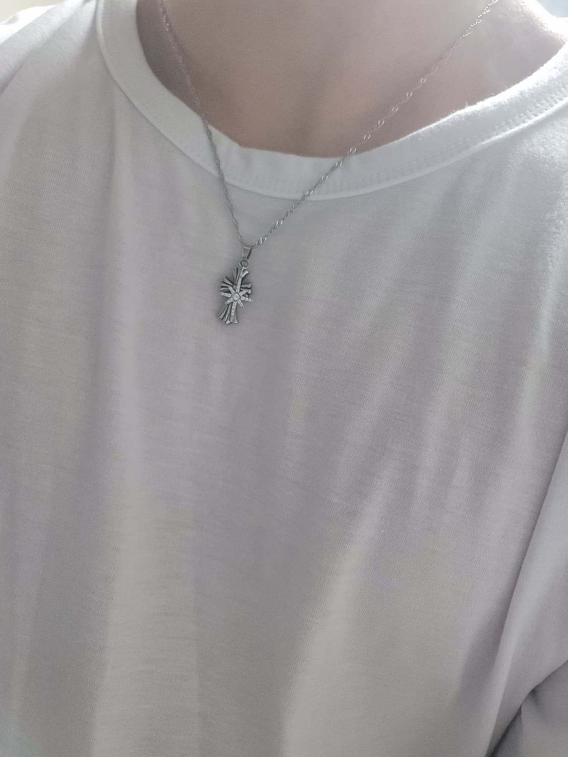 써지컬 결정체 목걸이 상품이미지2