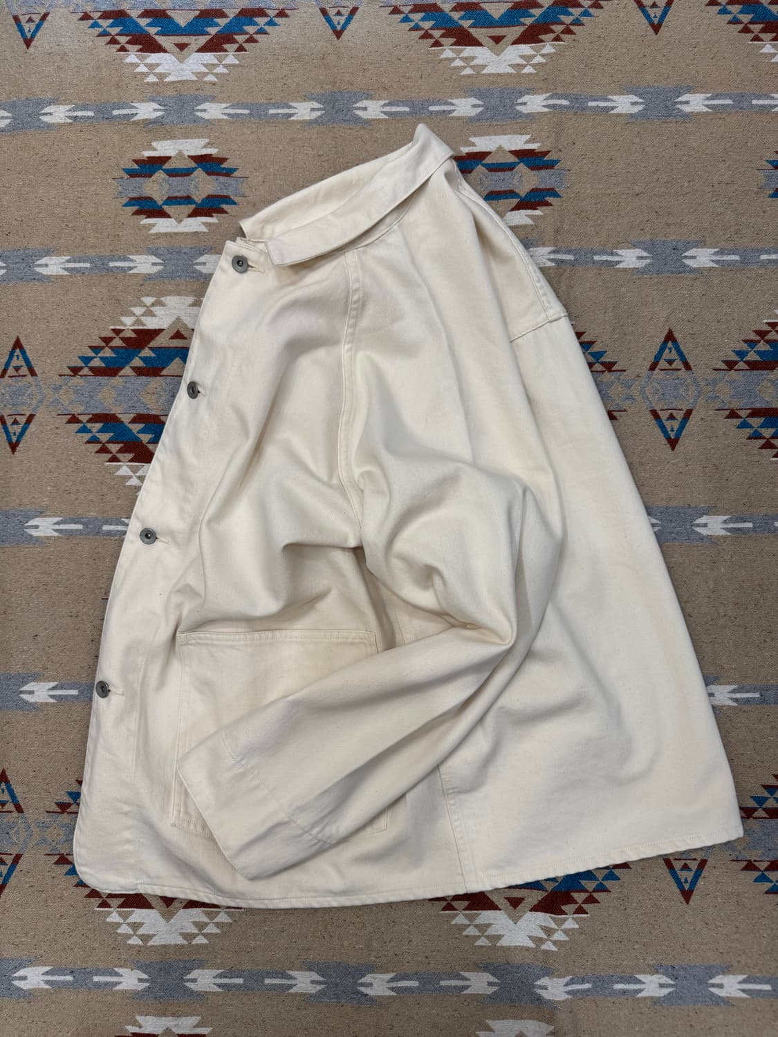 [L][105] 나나미카 데님 커버올 자켓 (내추럴) 상품이미지6