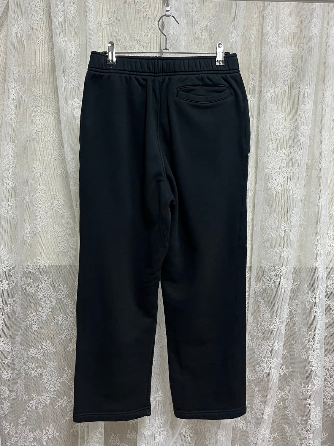 S) 아디다스 에센셜 플러스 트레이닝 팬츠 블랙 상품이미지2