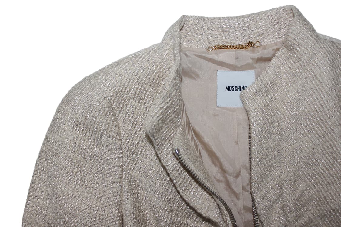 MOSCHINO 모스키노 트위드 2WAY 코트 상품이미지2