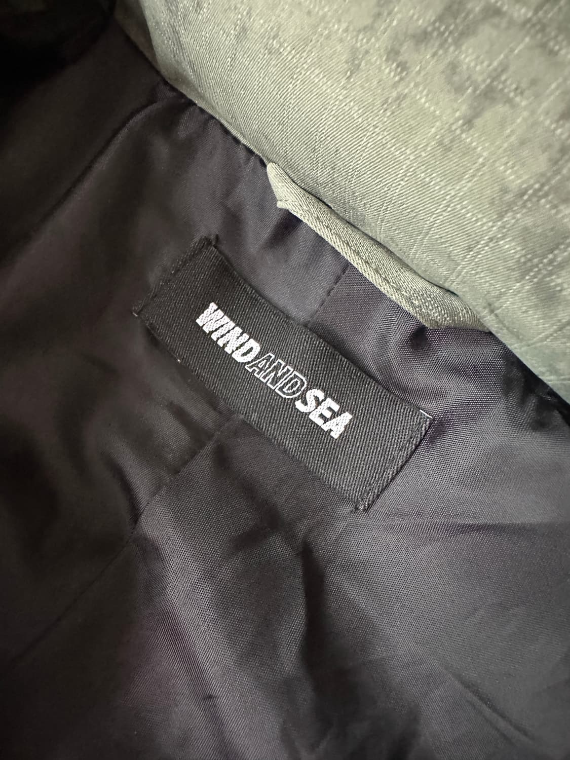 Wind and sea big logo shell parka 상품이미지9