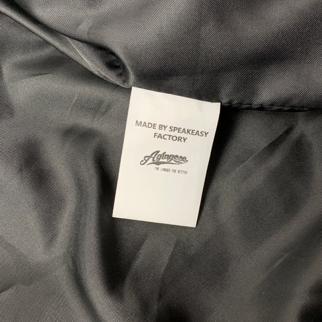 [S/정품] 에이징씨씨씨 양가죽 라이더 자켓 상품이미지6