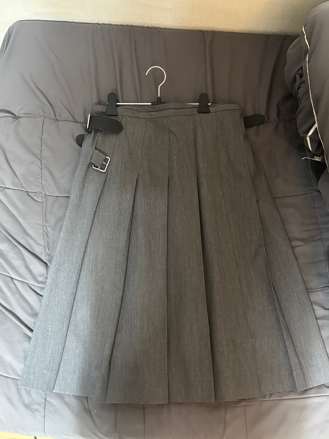 할로미늄 미디스커트 4사이즈 상품이미지1