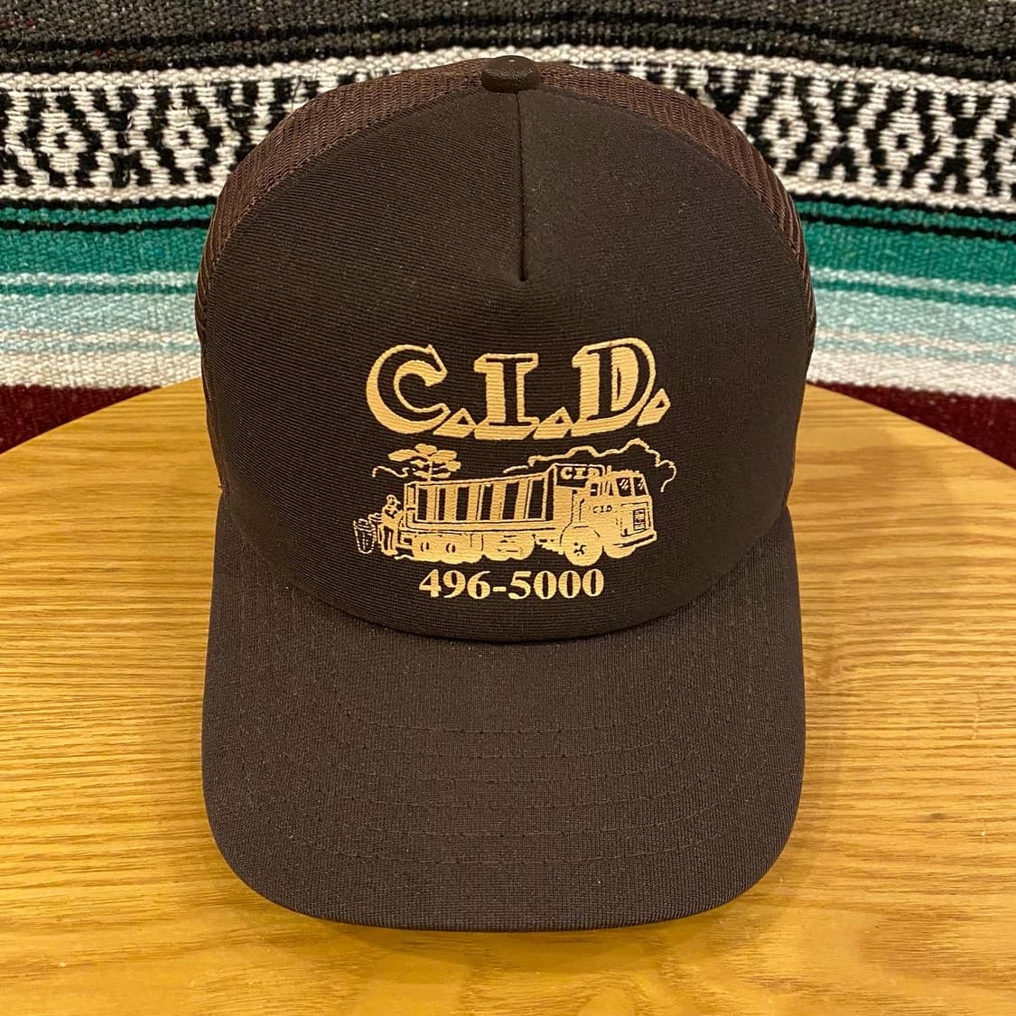 80s새상품 Made in USA 뉴에라 CID트럭커캡 상품이미지1