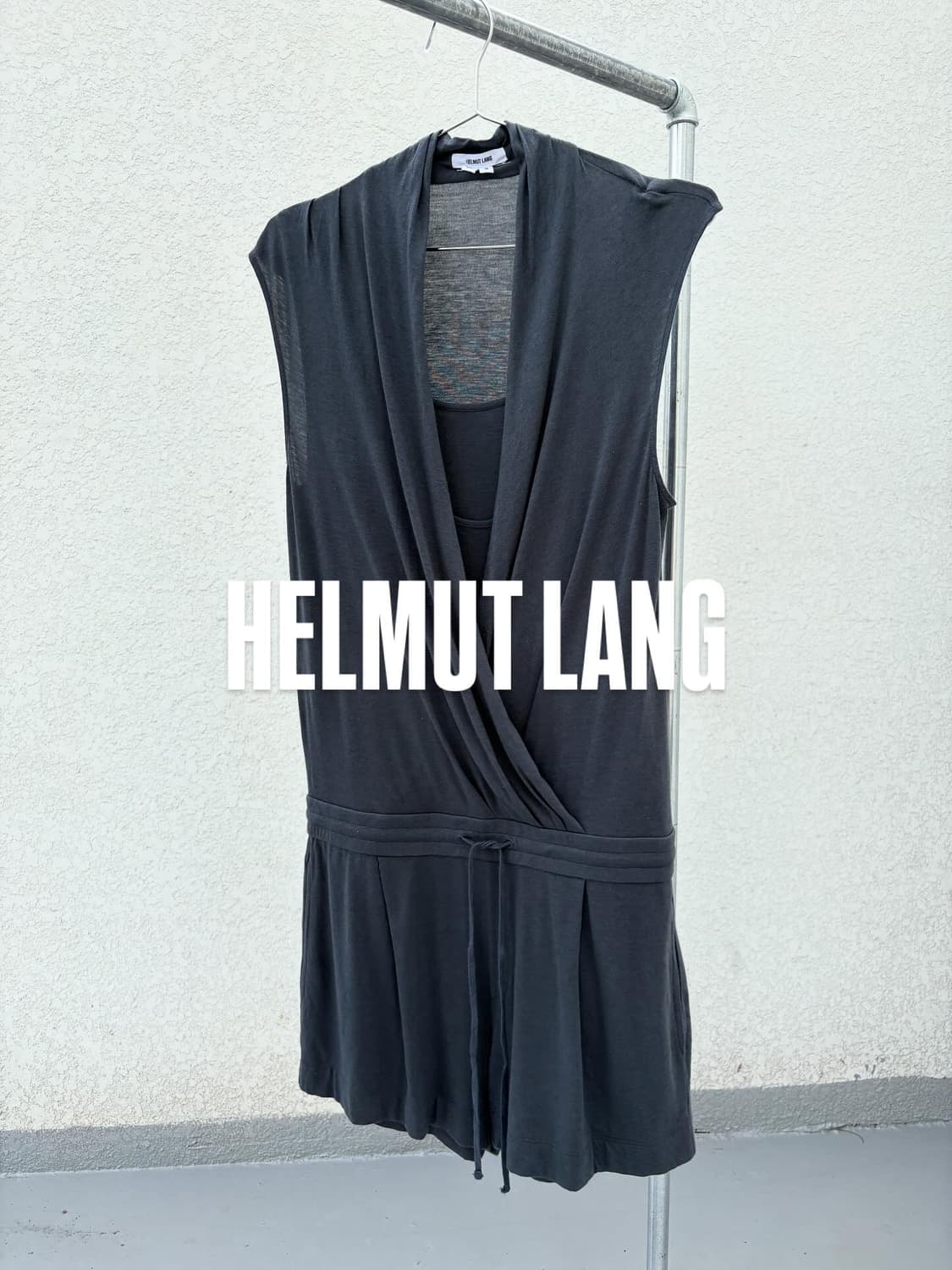 24 HELMUT LANG body wrap jumpsuit 상품이미지1
