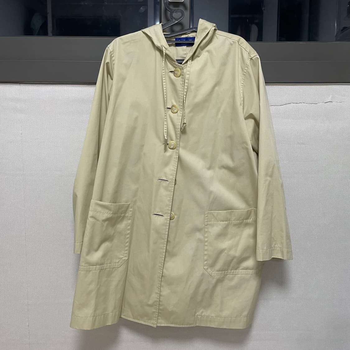 빈티지 베이지 후드 코드 상품이미지2