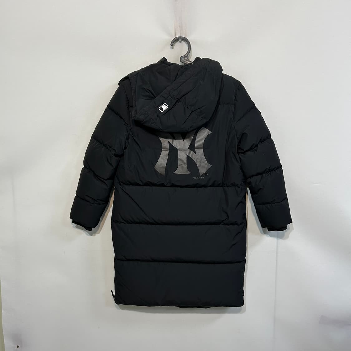 MLB 키즈 구스다운 롱패딩 145 블랙 상품이미지2