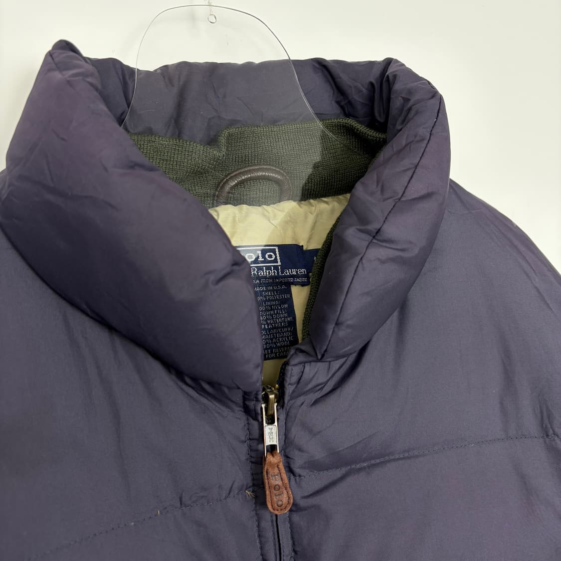 90s 폴로 랄프로렌 다운 푸퍼 패딩 자켓 상품이미지2