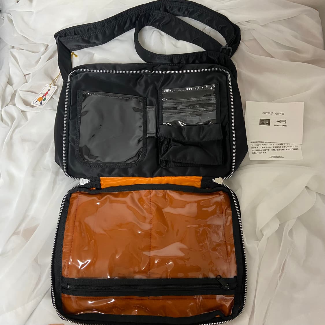 미사용)PORTER 포터 탱커 숄더백 L 블랙 상품이미지8