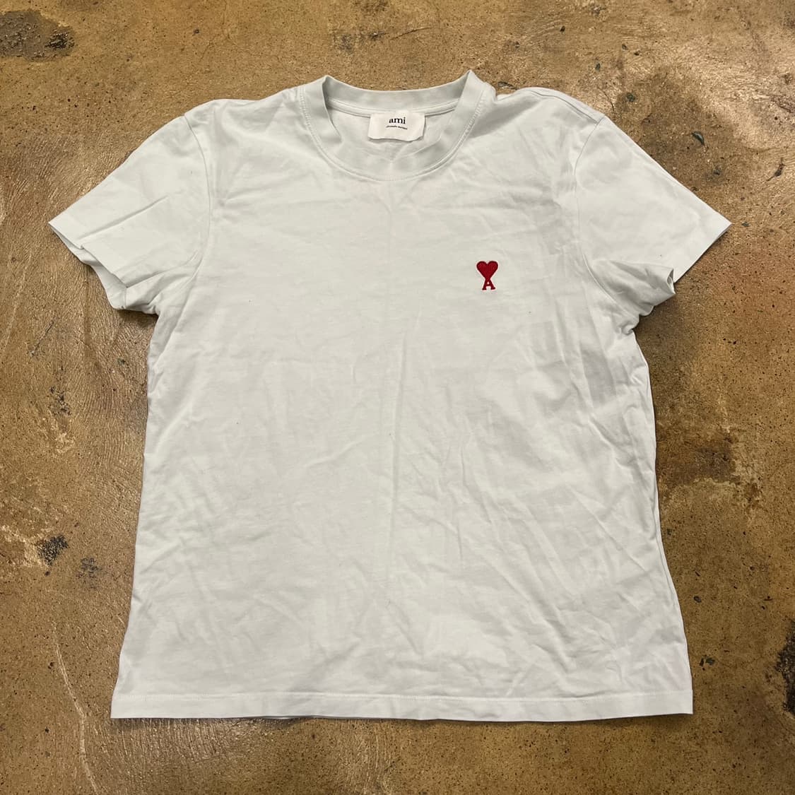 [정품] 아미 스몰 하트 로고 반팔 티셔츠 b10 상품이미지2