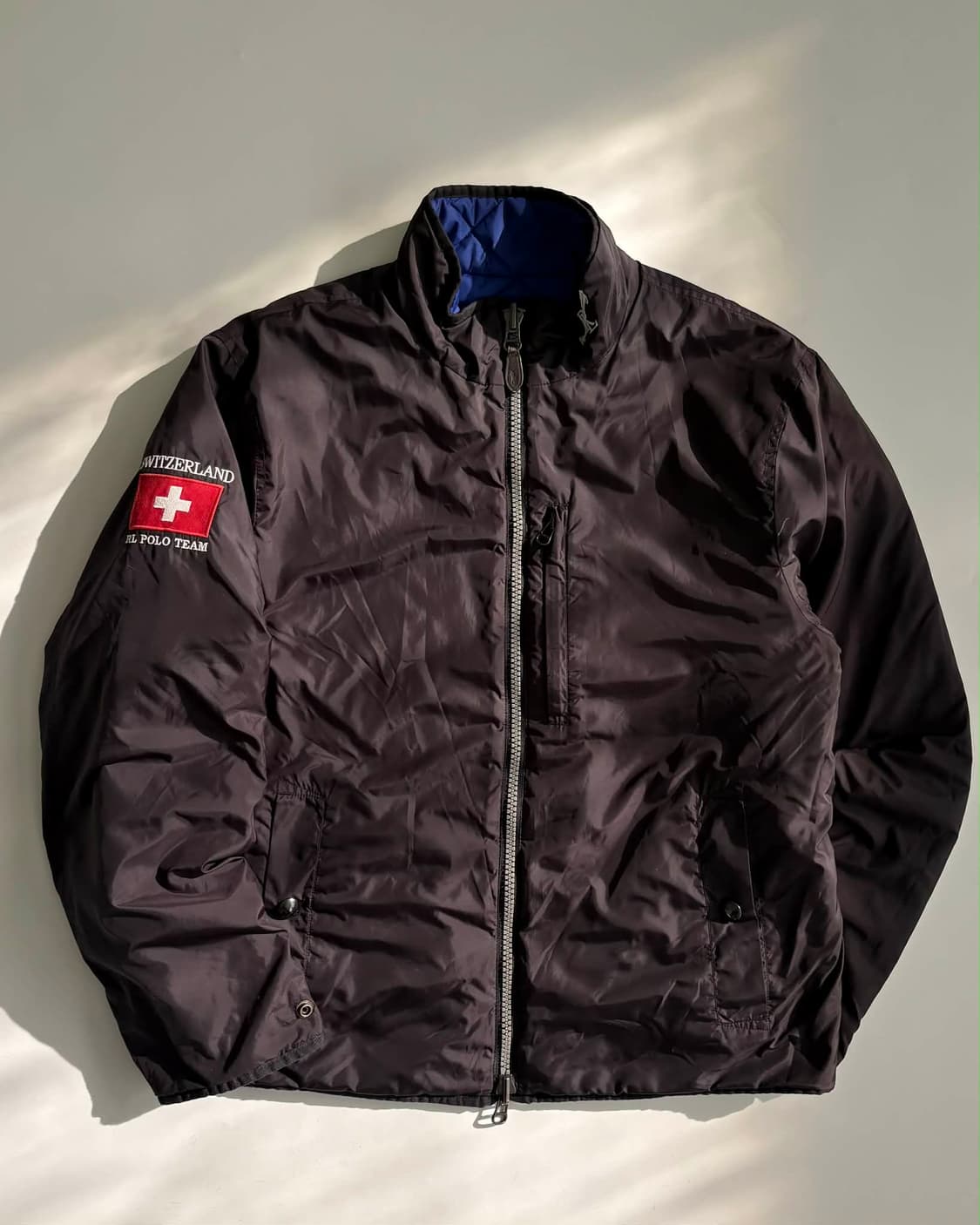 [M] 폴로 랄프로렌 양면 스위스 레이싱 퀄팅 자켓 상품이미지1
