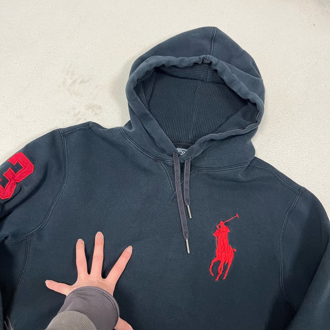 Polo Black Big Pony Hoodie 상품이미지5