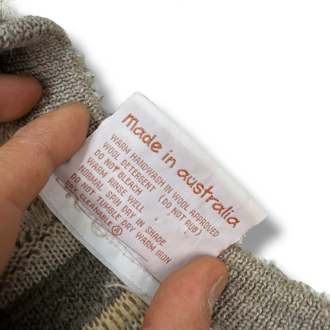 오스트레일리아 케이블 니트 베스트 r1979 상품이미지7