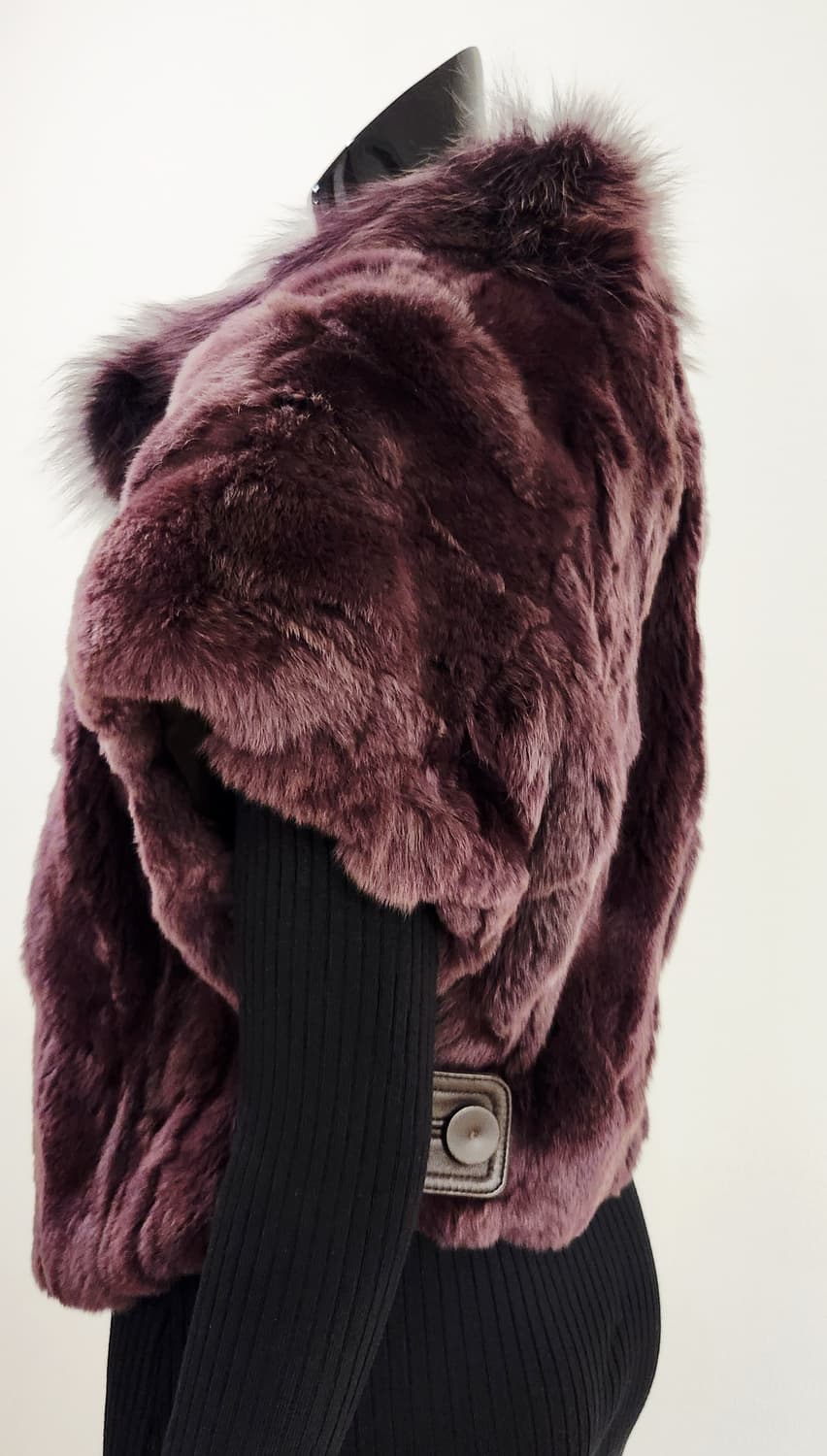 보라 폭스반팔자켓  상품이미지6