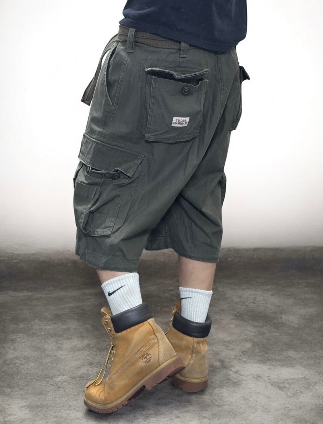 아베크롬비 3D 멀티 포켓 버뮤다 카고 팬츠 상품이미지3