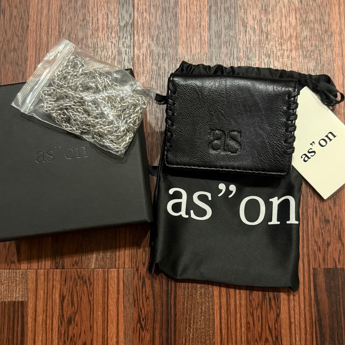 애즈온 브린 카드 지갑 체인지갑 brynn chain wallet 가방 상품이미지6