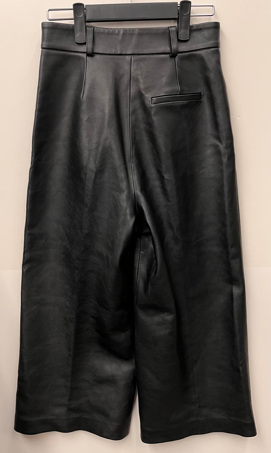 오르 ORR 레더 와이드 팬츠 S 상품이미지3