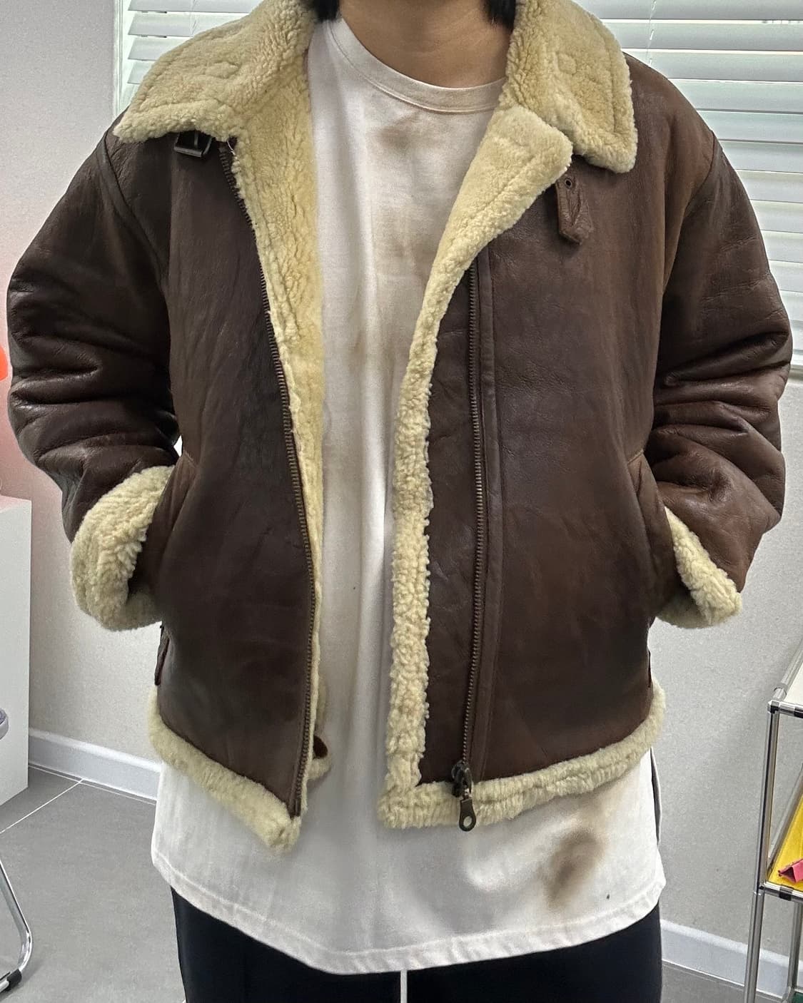 (XL)90'S LEE B-3 폭격기 자켓-M1484 상품이미지2