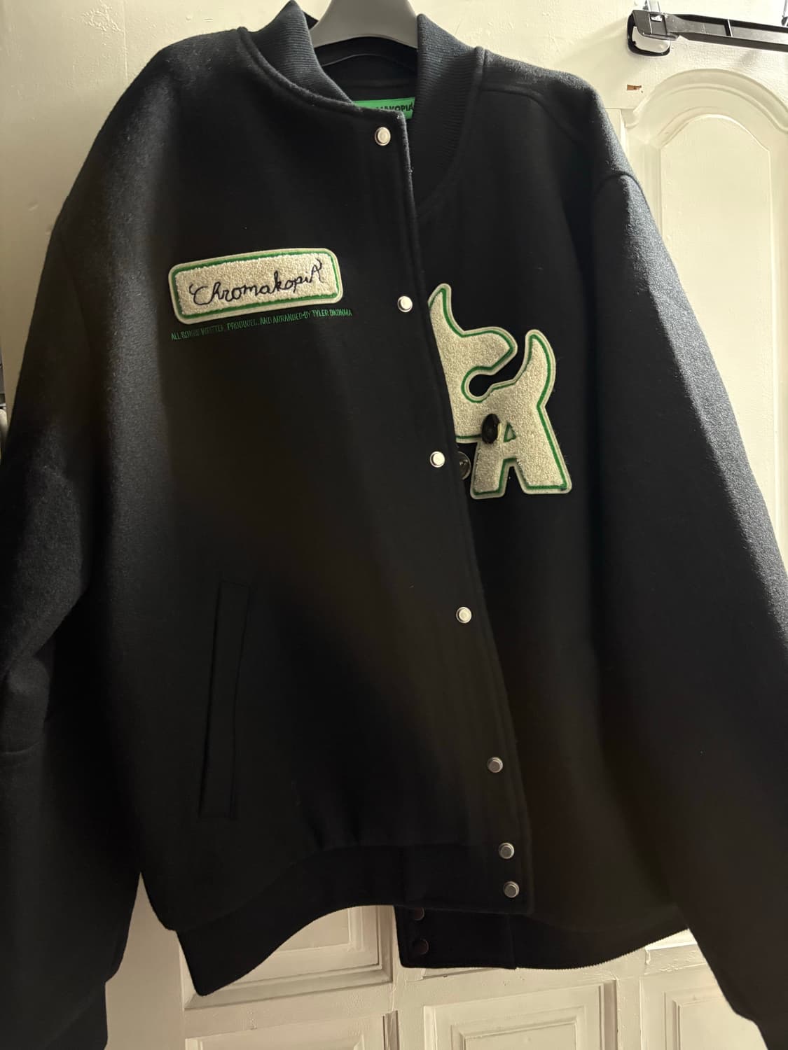 tyler the creator 타일러 더 크리에이터 바시티 자켓 2XL 상품이미지3