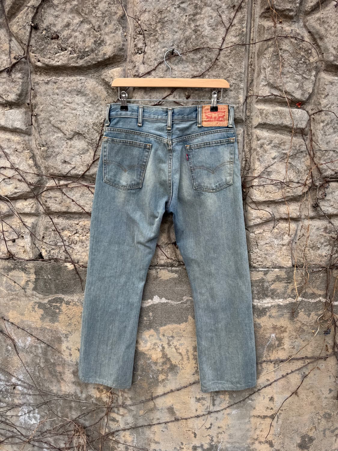 리바이스 빈티지 517 부츠컷 워싱 데님 팬츠 상품이미지2