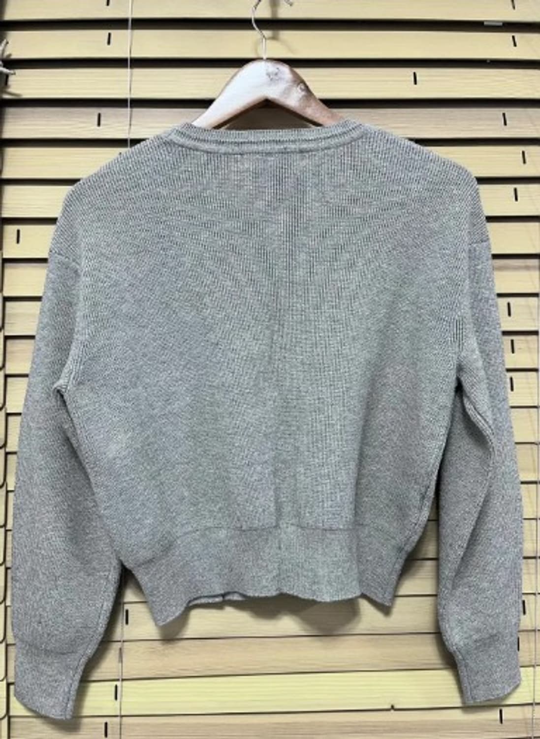 LOEUVRE LOEUVRE 루에브르 여성 그레이 단추니트 free 상품이미지3