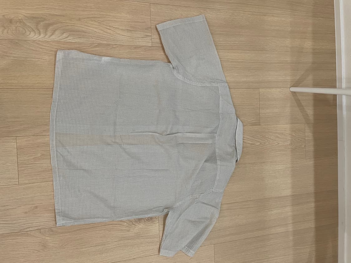 캡틴선샤인 24ss 반팔 체크 샤츠 38(100) 상품이미지4