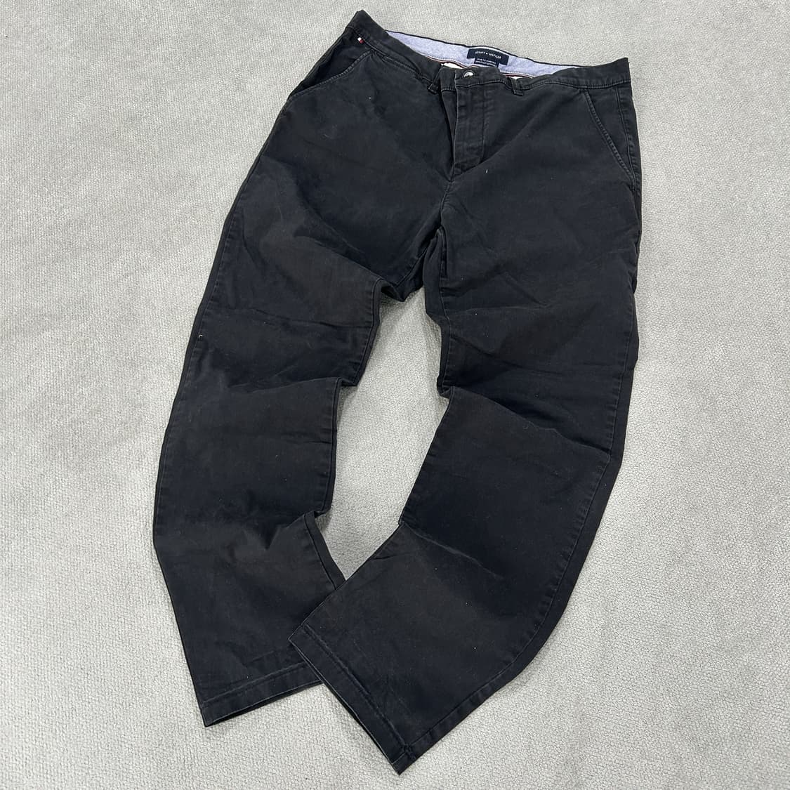 타미힐피거 블랙 면바지 34 상품이미지1