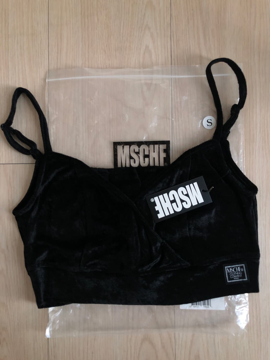 미스치프 벨벳 뷔스티에 새상품 상품이미지2