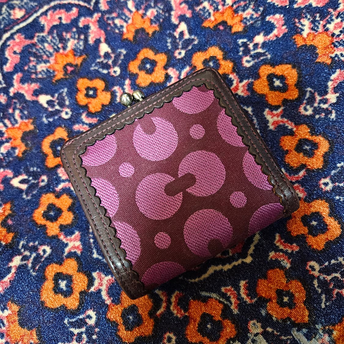 안나수이(ANNA SUI) 빈티지 코인 3단 지갑  상품이미지2