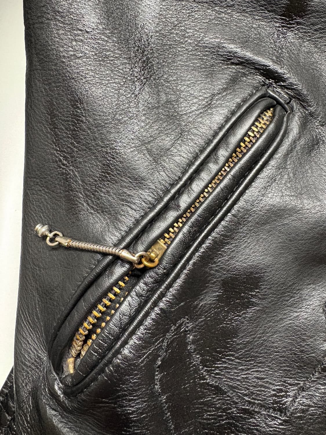 70's Bates 카페 레이서 레더 자켓 상품이미지7