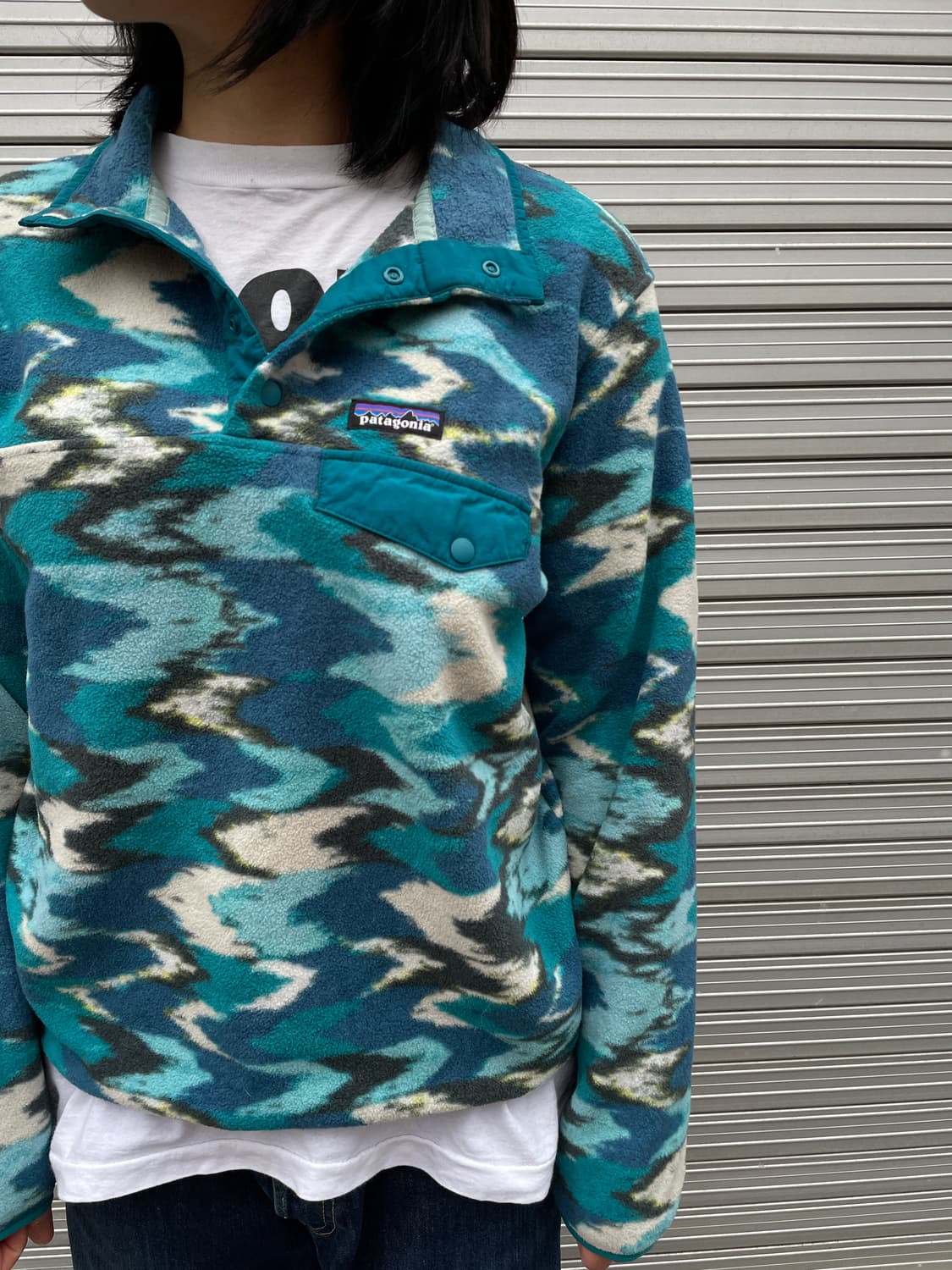 Patagonia Synchilla Trout Tails  Blue 상품이미지1