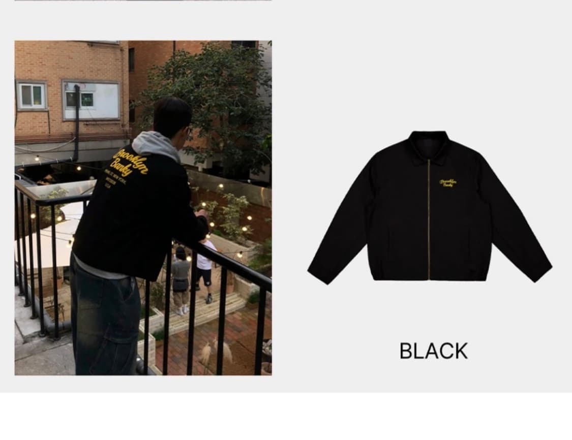 크롭 자켓 남녀공용 상품이미지2