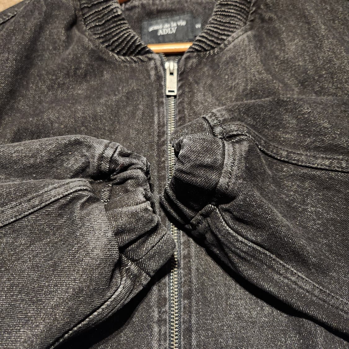 아크메드라비 데님 Ma-1 블루종 자켓 XL 상품이미지4