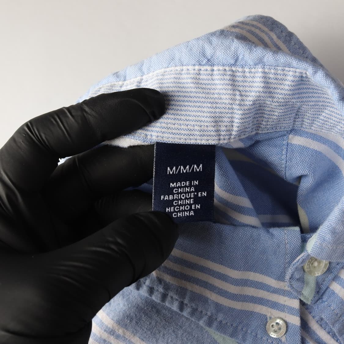 CHAPS 멀티 스트라이프 옥스포드 셔츠 M 상품이미지6