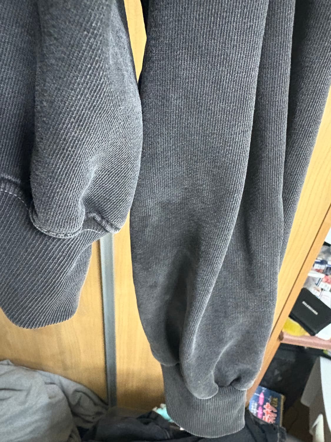 언더마이카 후드집업 차콜 2size 상품이미지2