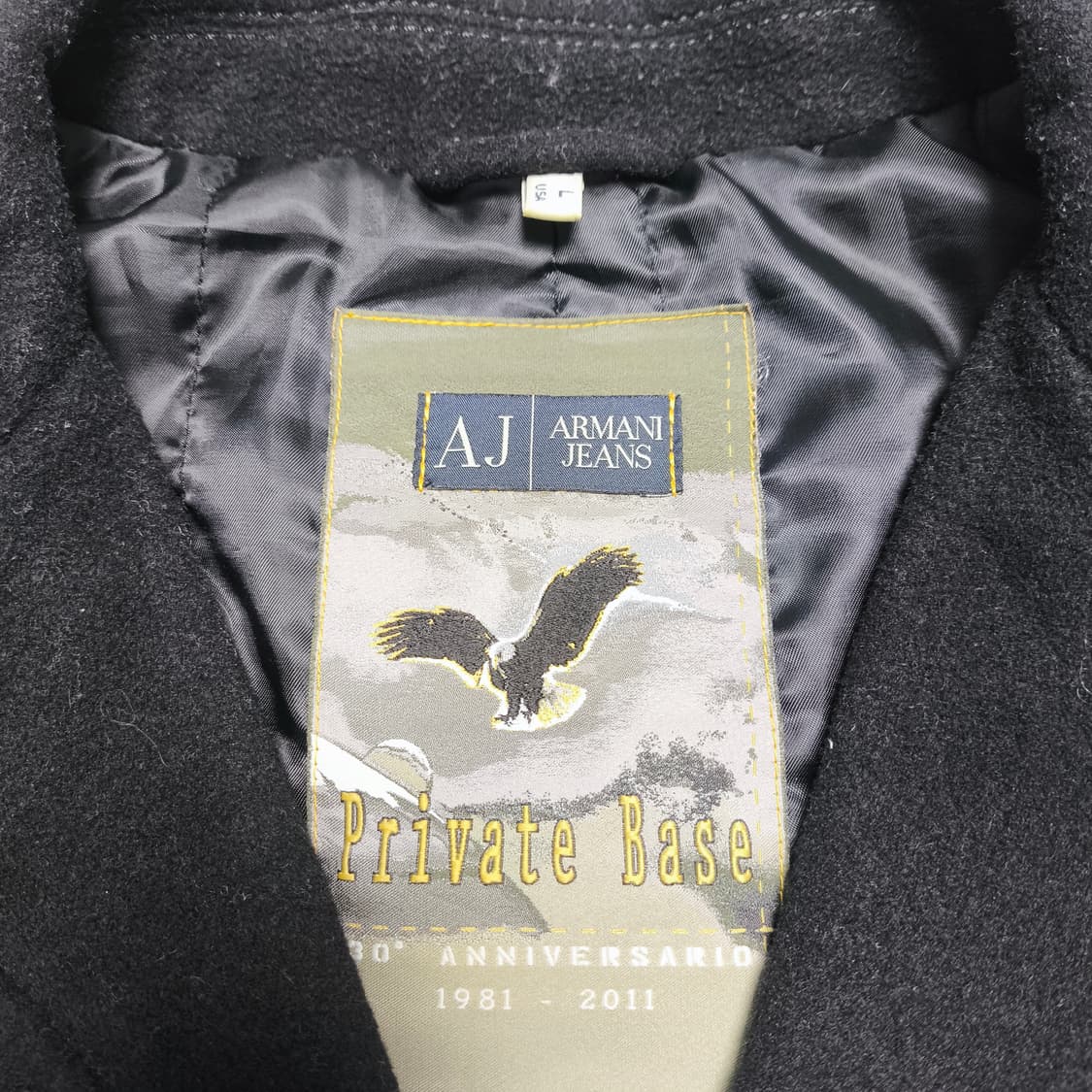 [L] ARMANI JEANS 알마니 진 울 코트 상품이미지8