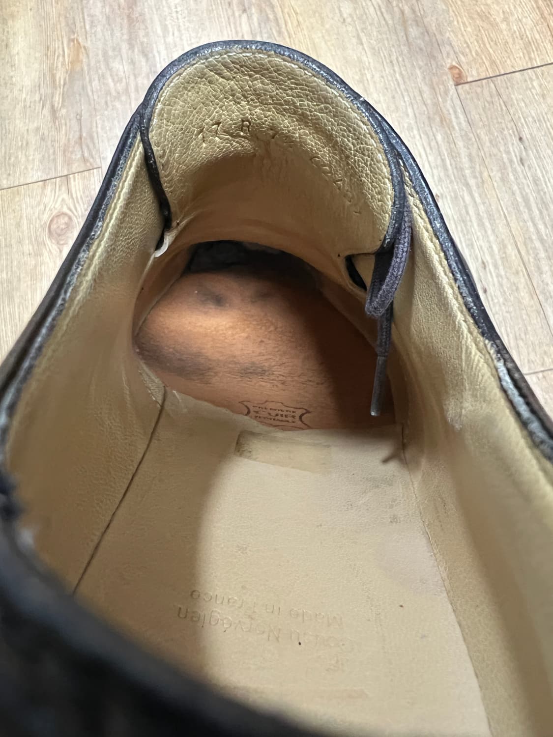 택포19) 파라부트 아비뇽 느와르 블랙 UK7.5 265~270 상품이미지6