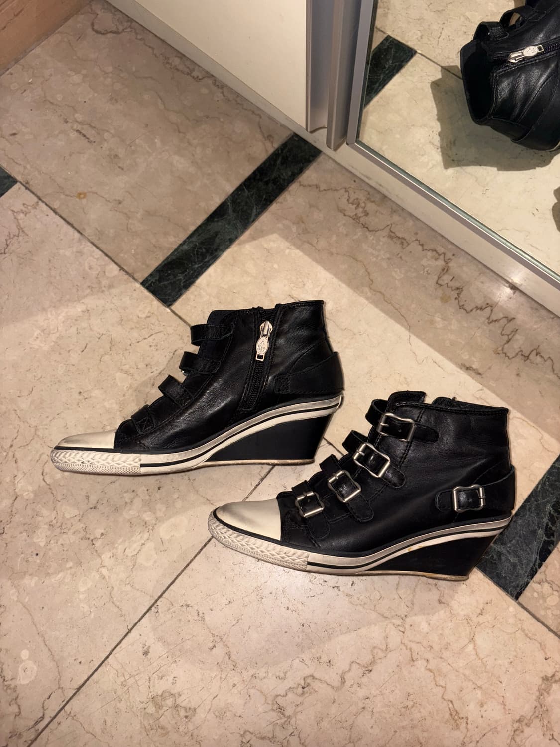 아쉬 ash 웨지힐 웨지 스니커즈  36 상품이미지3