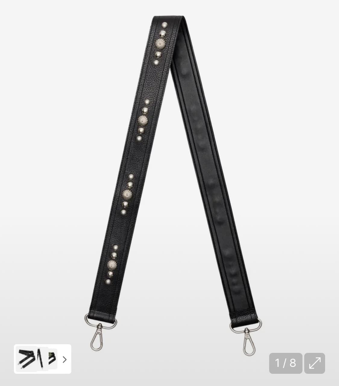 이우가마카라스 Studded Strap (Black) 상품이미지1