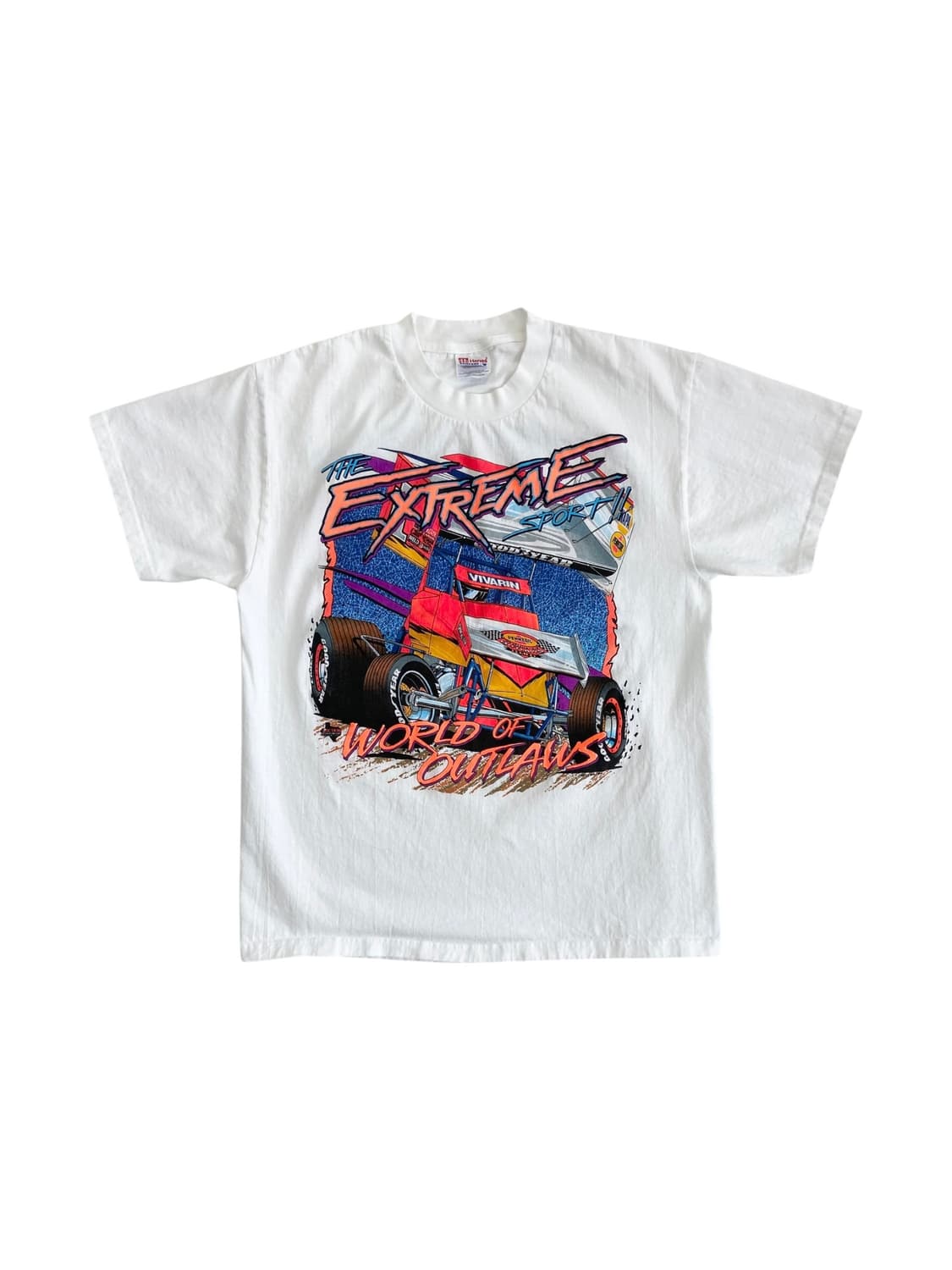 1999 World of Outlaws 레이싱 투어 반팔티셔츠  상품이미지1