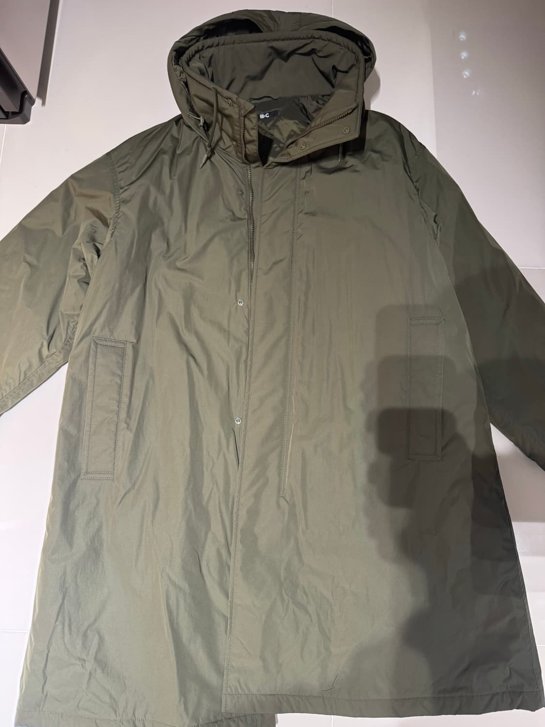 유니클로 C 후드코트 상품이미지1